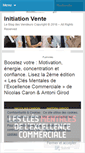 Mobile Screenshot of initiationvente.com